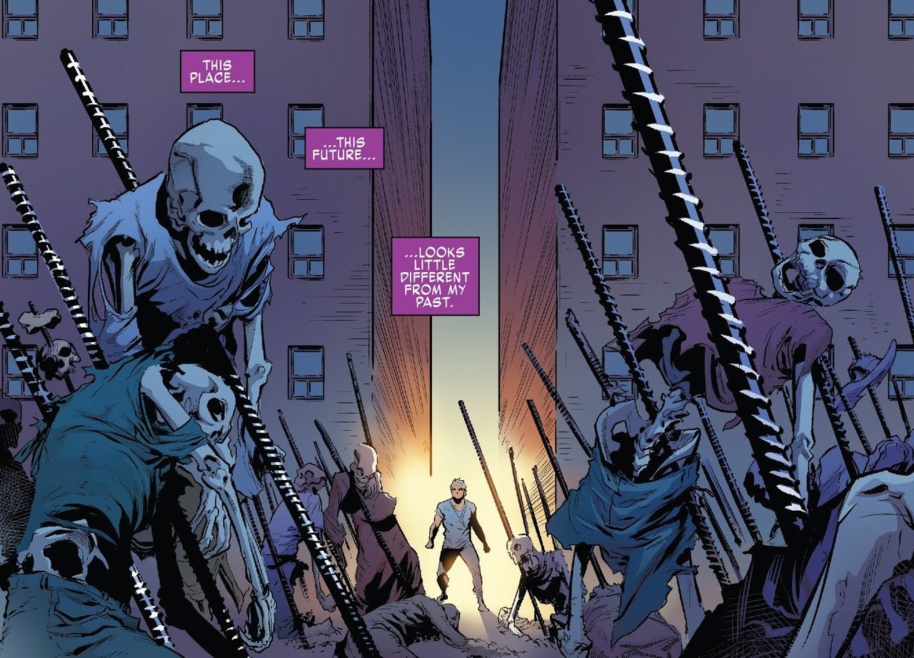 comicstallion:  From X-Men: Blue #033, “Surviving the Experience - Part One”Art