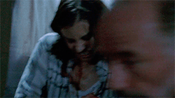 Maggie Fighting Against Gregory in The Walking Dead 9x01 “A New Beginning”.Gifs by: walking-dead-ico