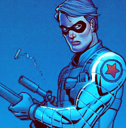 commanderrogers:  30 Days of Marvel | Favorite Male Character↳ James “Bucky” Barnes (Captain America/Winter Soldier) 