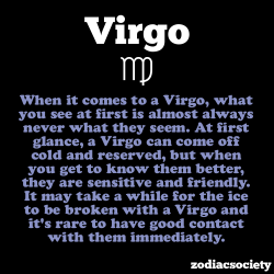 zodiacsociety:  Virgo Facts