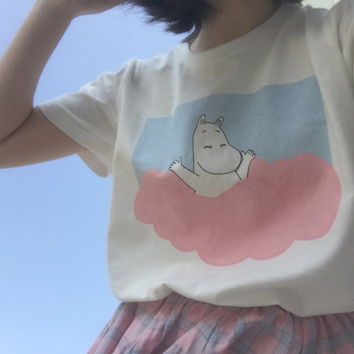 Porn photo milkgirlstore:  MOOMIN SHIRTmilkgirl.tictail.com