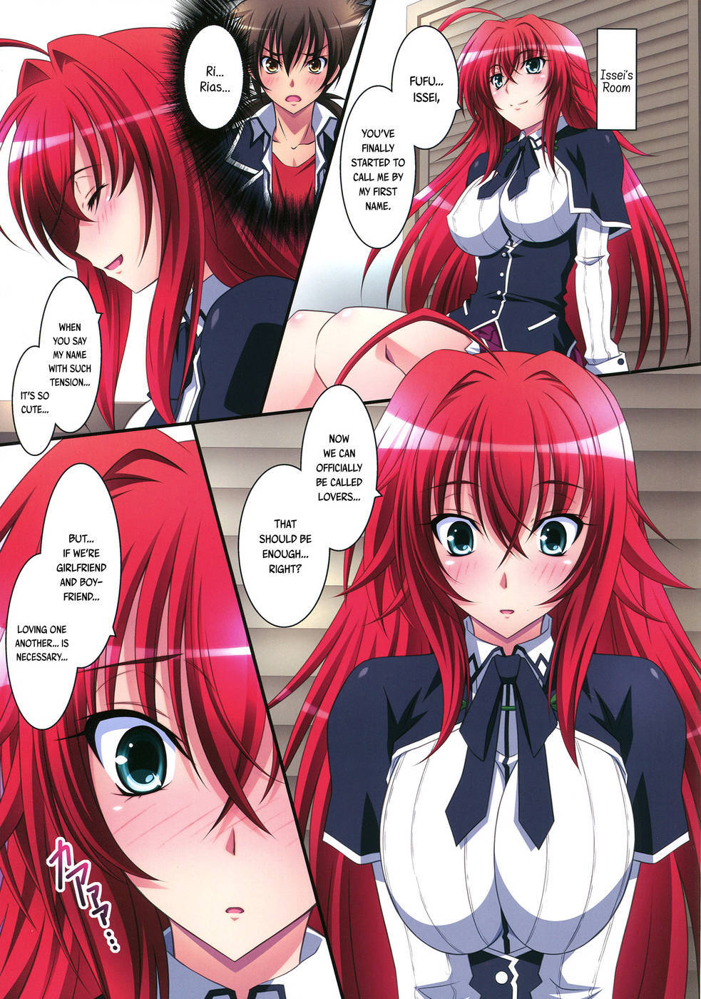 doujinsalad:  Scarlet Princess part 1 by Mahirutei http://www.fakku.net/doujinshi/scarlet-princess-i-love-rias-english