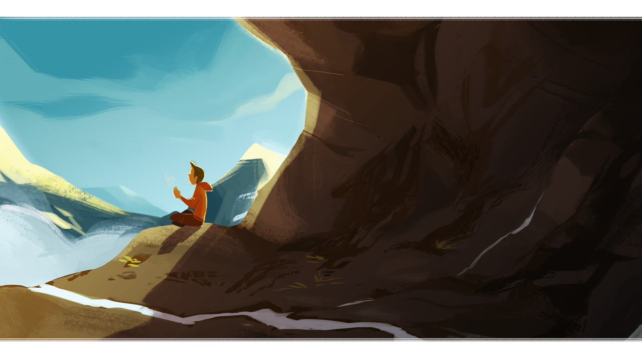 rubyspoon:  I really want to work on backgrounds and colour this year! So here’s