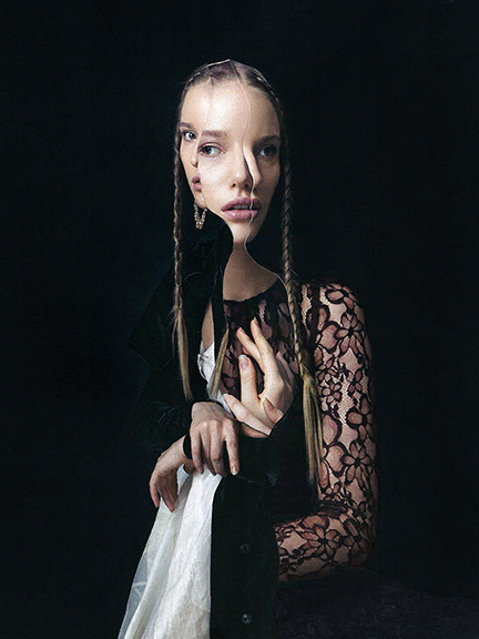 culturenlifestyle:HIGH FASHION VS. SURREALISM | Jesse DraxlerCombining high fashion editorial photography with a collage and surreal sensibility, Draxler’s images are obscure and intriguing. The surreal nature of his work and careful attention to negative