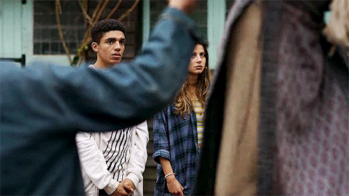Jay Lycurgo, Nadia Parkes, And Emilien Vekemans As Nathan Byrne, Annalise O'Brien, And Gabriel Boutin