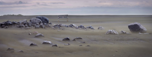 Today&rsquo;s image is the same phenomenon as yesterday&rsquo;s video - black sands billowing along 