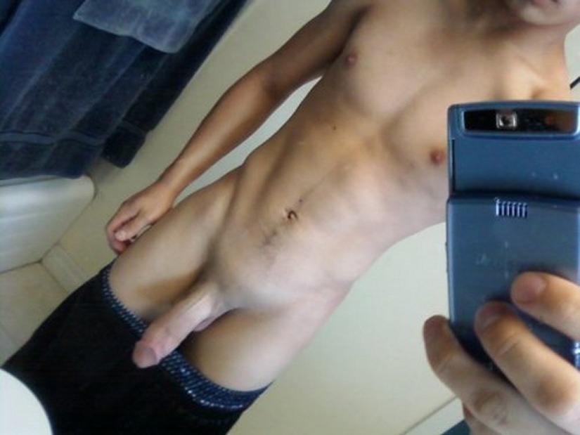 gayboyselfshots:  See more horny nude amateur boys showing off their cocks at Gay