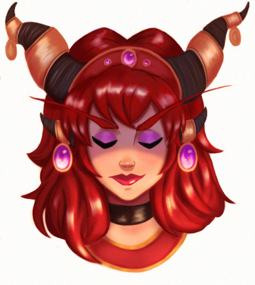 Alexstrasza the life binder!It’s been a fair while since my last Warcraft portrait so thought it was