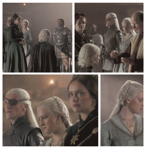 Im Rewatching Aegons Coronation And I Find Helaenas Reactions Interesting. As Aegon Walks To The Crown,