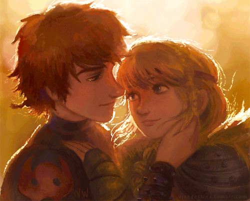 vivedessins:Hiccup and Astrid fanart, How to Train Your Dragon 2First off, thank you the warm respon