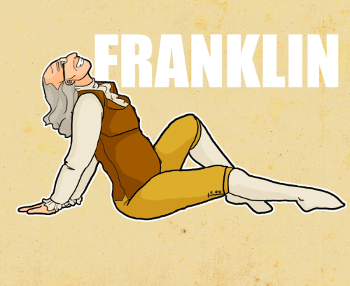 feministdisney:publius-esquire:Founding Father Pin-Ups, 2nd Ed.: Tread on Methis is weird but also f