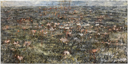 likeafieldmouse:  Anselm Kiefer - More from the series Morgenthau Plan (2012) 