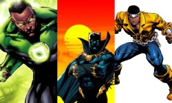 ourblackproject:For many years, Black superheroes have been dismissed as sidekicks, imitators of established white heroes, or are accused of having no role outside of blaxploitation film contexts. Yet the importance of a Storm, Luke Cage, Black Panther,