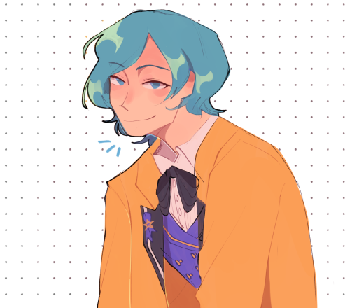 lucknights:

water guy Seguir leyendo #idk anything abt enstars btw just to clarify  #i just think hes nice  #the only prior knowledge i have of this game is a friend explaining the lore(?) and the limp wristed poseidon tweet #enstars#enstars fanart#ensemble stars#kanata shinkai#my art