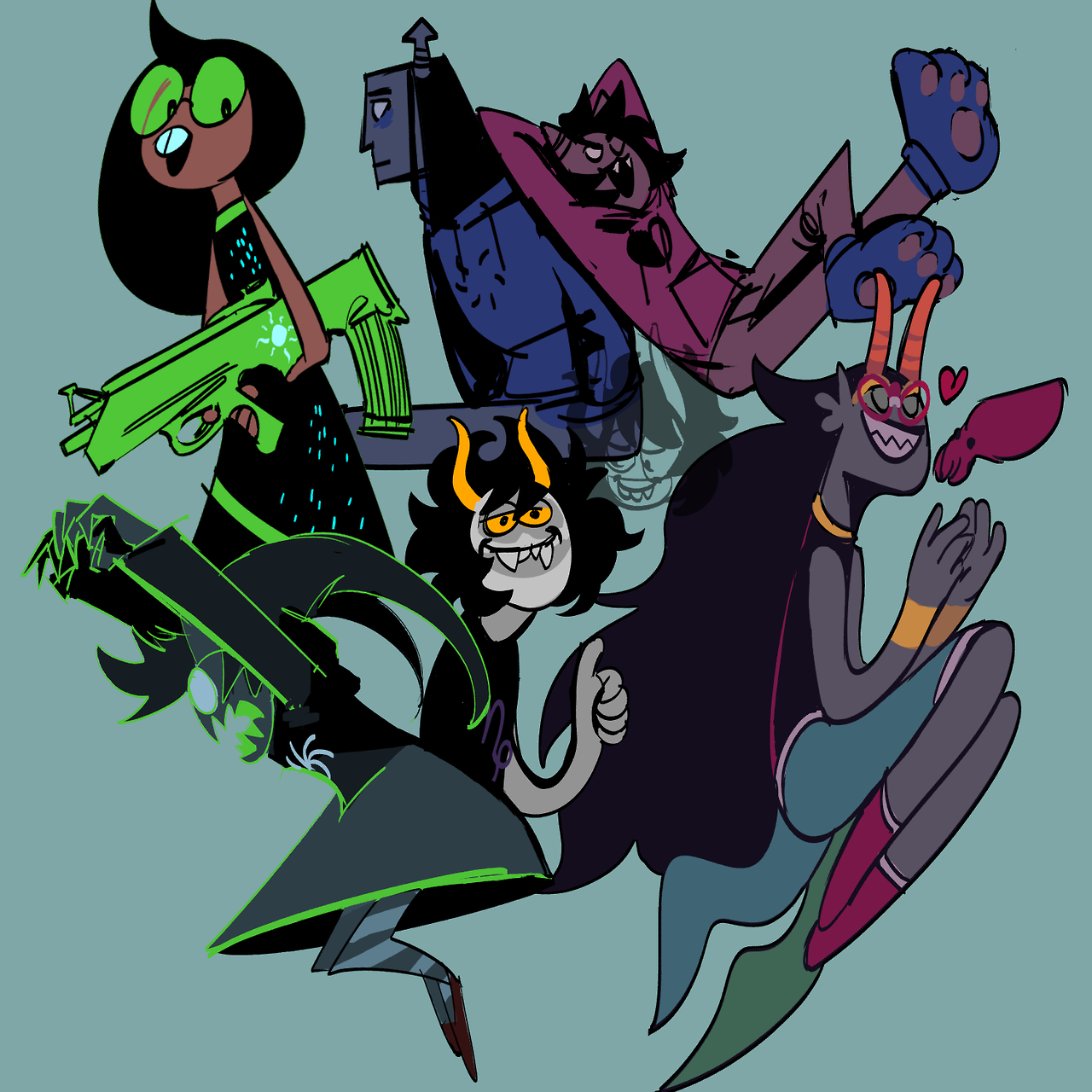 redmetz:who here remembers my homestuck phase
