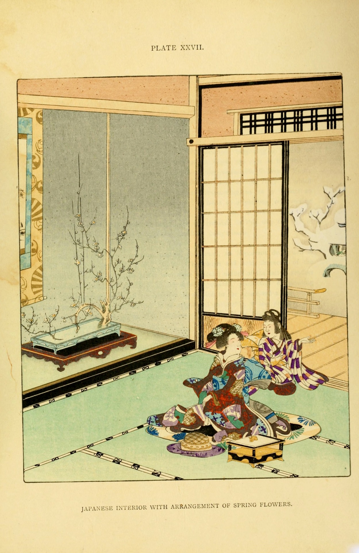 wapiti3:  The floral art of Japan : being a second and revised edition of the flowers