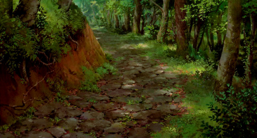 anime-backgrounds:As if you don’t already know… The great masterpiece by Hayao Miyazaki. Spirited Aw