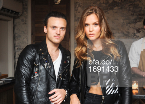 September 30, 2015: Josephine Skriver & Alexander Deleon - DL1961 Launch FW15 Campaign.