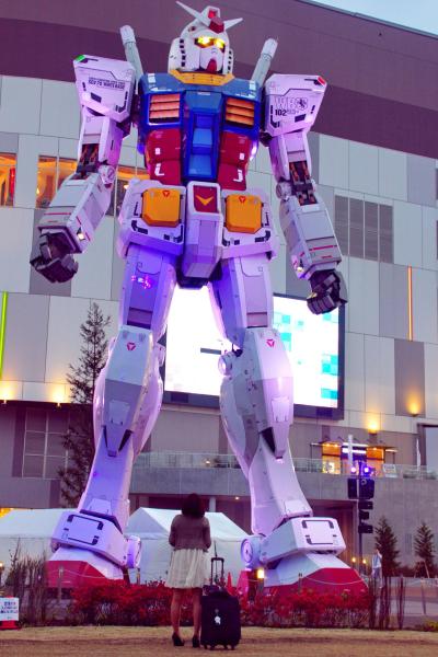 Daiba, Gundam is Here, Tokyo Japan.