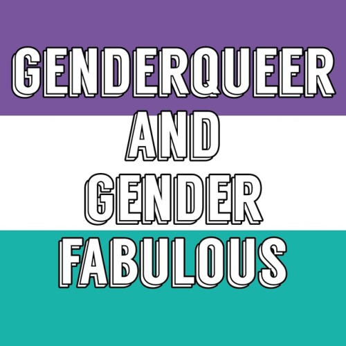 genderqueerpositivity: (Image description: seven images of pride flags with centered white text. 1) 