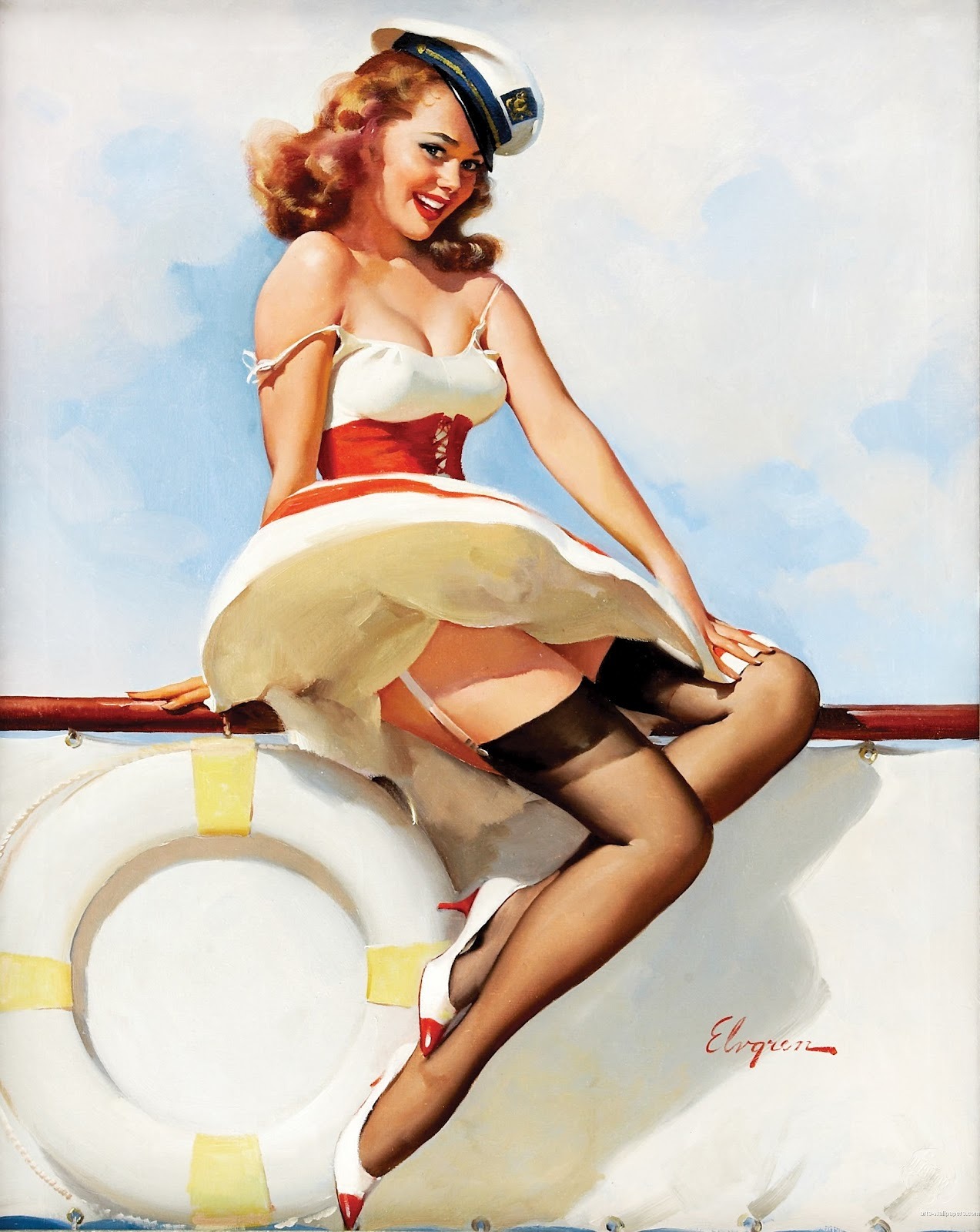 requiemforstockings:  Gil Elvgren