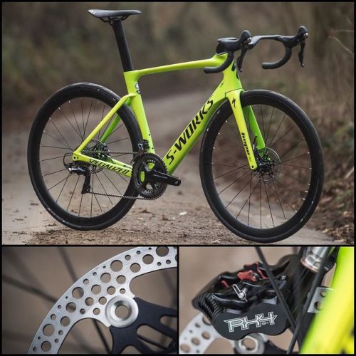 hopetech:  Bike check: Specialized Venge finished with the all new Hope RX road specific calipers.  