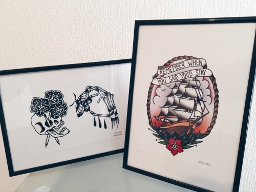 moosblood:My prints arrived from @roseyjones and I’m so in love!! Go check her stuff out x