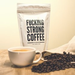 yourcoffeeguru:  F*cking Strong Coffee // Firebox