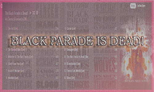 gerardwvy:  gerardwvy: My Thank you to My Chemical Romance and the fact that their