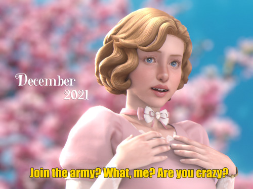 Ukrainians will understand&hellip;December 2021Agnieszka: Join the army? What, me? Are you crazy