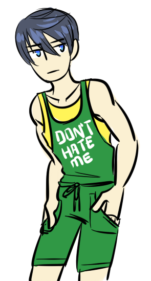 hungryfartbox:  all ive drawn today is swim kids in trashy clothes bein queer  