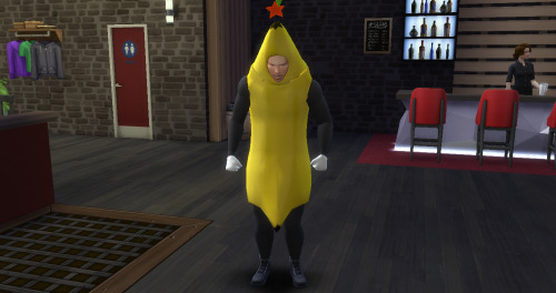 Local Chaos Entity turns the Selfie Man into a Banana Man, more at 11.