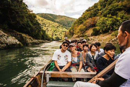 Sunday 8th October 2017. 11:00 Kyoto Japan.Today me and Nomu went on the Hozugawa River Cruise. We h