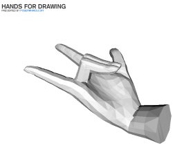 pointblankerror:indecentinkling2:coffeeandcockatiels:xpuffypenguinx:Rotatable 3D models for artistsIncludes torso, head, foot, and various hand poses - select from menu on the right!  Hahaha—reblog comic about having trouble drawing hands, follow up