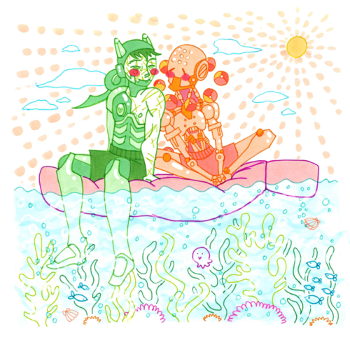 Genyatta Week Summer Day 2. Beach DayOf course omnics are waterproof!