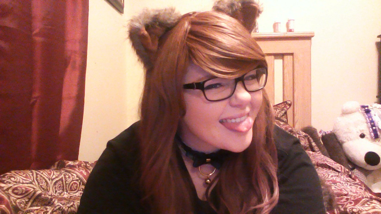 spooky-kitt3n:  Kitten space is the best space &lt;3Ears, tail, and collar made
