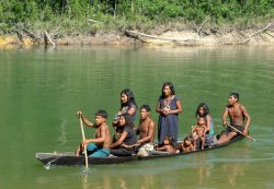 sixpenceee:  Spoken only by a single tribe in Brazil, Piraha is unique in many, many ways. The weirdest part is that the Piraha language doesn’t have any concept of time. This means that it’s physically impossible for speakers to construct a sentence