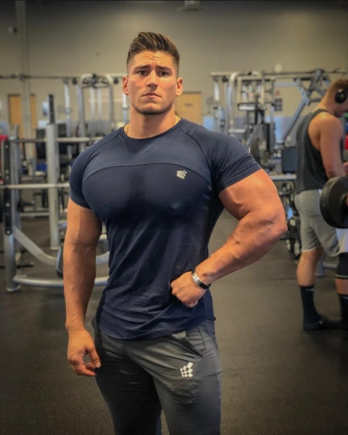 This Stud's A Little Annoyed Because The Gym Employee At The Front Desk Told Him That If His Muscletits