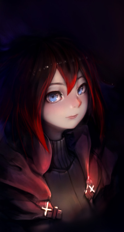 janyhero:  Practice rendering technique because I have 2 big commissions and I don’t think I am achieving the quality offered Well halyden suggested rwby so i did ruby progress shot included 