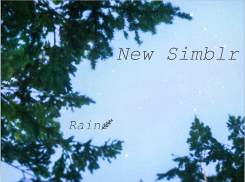 whyhellosims: belsasim:rainypurpleskies:Hi there, I’m Rain.I’ve been making stories with