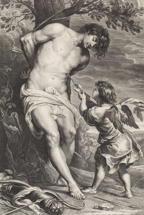 SaintSebastianPaul Pontius (Flemish; 1603–1658) after Gerard Seghers (Flemish; 1591–1651)17th centur