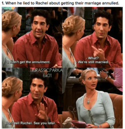 buzzfeed:~casual reminder that Ross was the