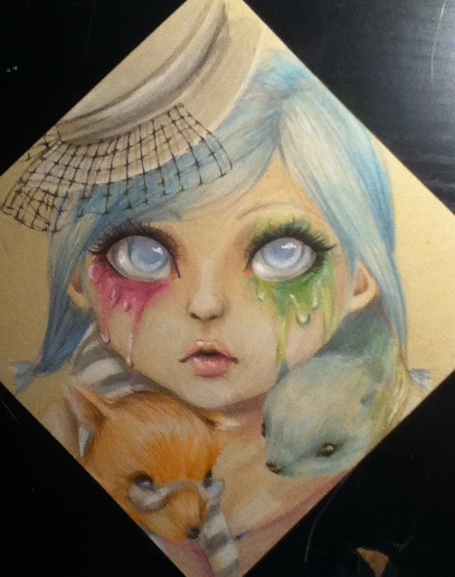 night-vale-pta:  shersocks:  Hey guys, my friend is kinda low on funds at the moment. She’s taking commissions. Her blog is here, and has all the info. Below are a some of her artworks so you can get a feel for her art. (All of the art was used with