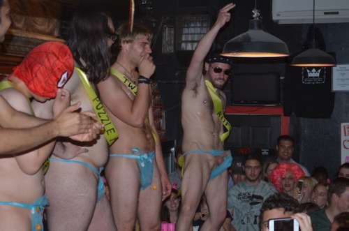 Small Penis Contest 2014 - These two were disqualified because their dicks were too big, but they lo