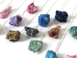 kloica:  Crystal Quartz Necklaces from Kloica