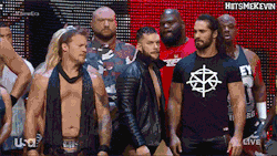 hiitsmekevin:  R truth and Seth face when Finn got in front lol