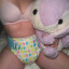 diapey-princess-deactivated2021:messy babygirl #pullups #messy #little #abdl #diapergirl #fetish