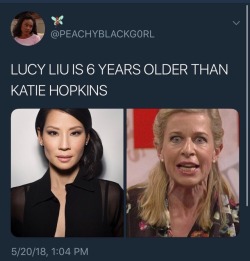 gaypussyretard:  birdsb:   weavemama: moral of the story is…..being racist and bitter makes you age like milk  this bitch is FORTY THREE????   