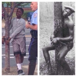 oldschool-unticorn:  takeprideinyourheritage:  habeshabeautymark:  Just look and think MY OH MY HOW FAR WE’VE COME  BULLSHIT,GOODBYE  Y'all the ones still waiting on whites to empathize with us. Meanwhile, history is fucking repeating itself. But y'all