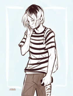 viria:Kenma because I haven’t drawn him